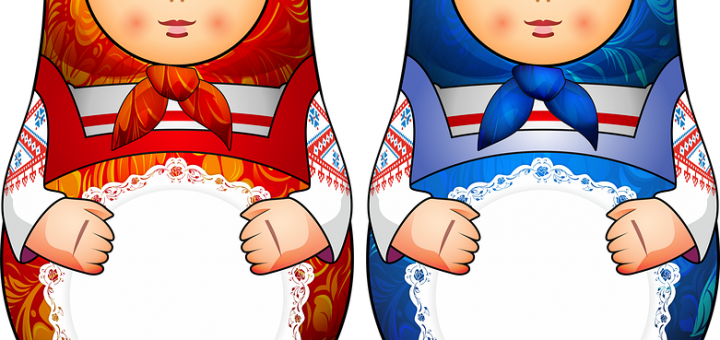 матрешка рисунок