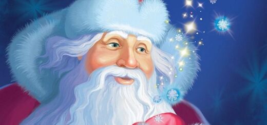 Деда Мороз рисунок 2023