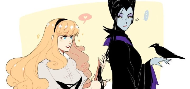 Малефисента картинка новый год