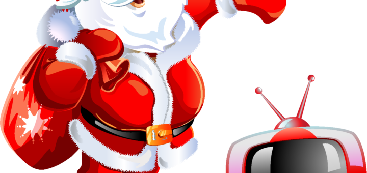 дед мороз и ноутбук