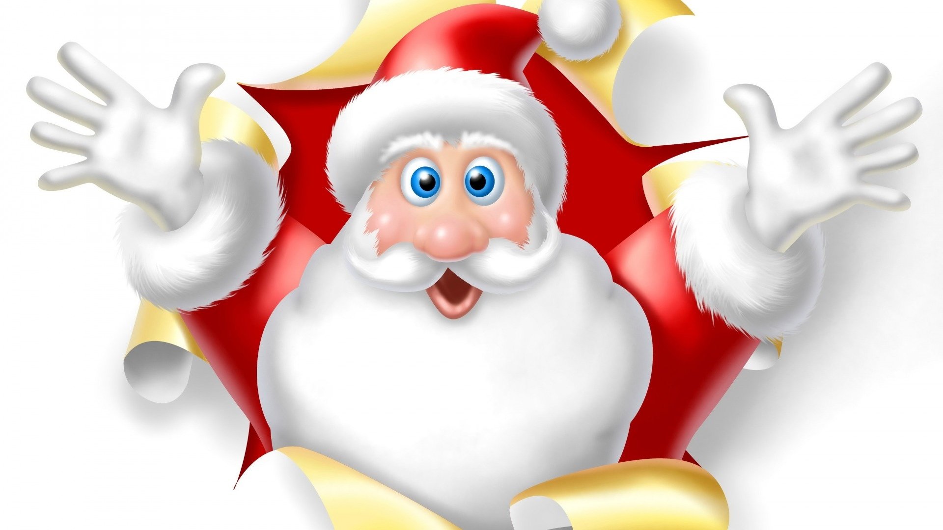 Дед Мороз в 3Д