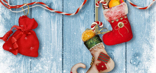 Новогодние сапожки картинка