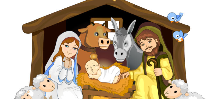 Рождественский вертеп картинка