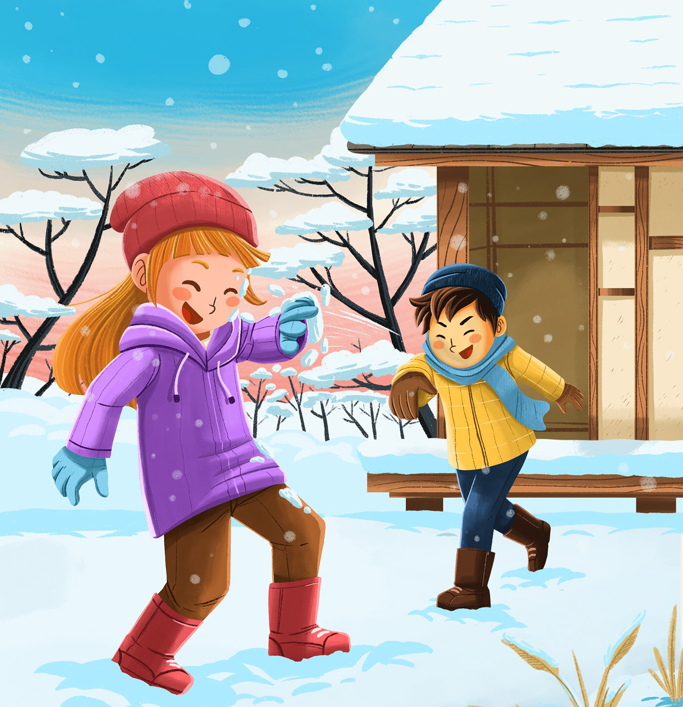 зимний двор 2024