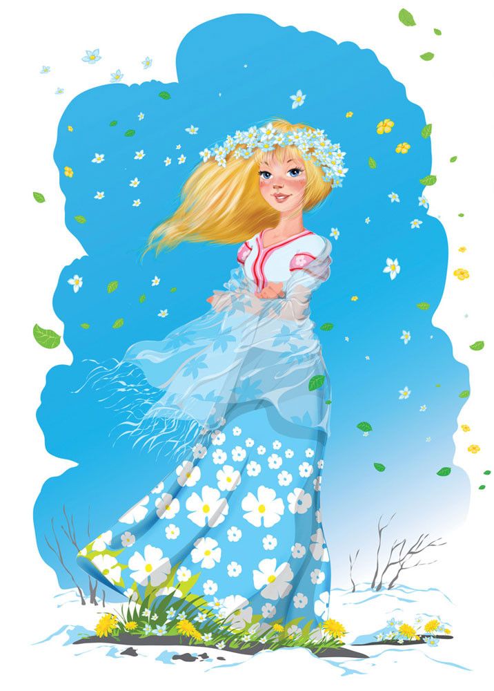 Веснушка ищет весну