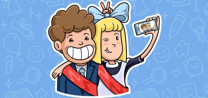 Выпускник школы картинка 2024