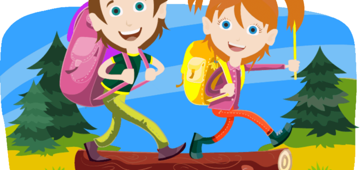 Игры на местности в летнем лагере