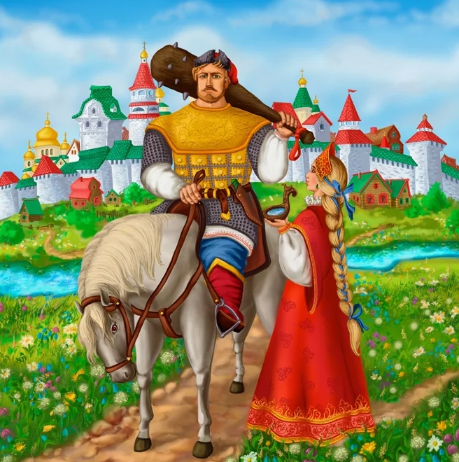 Русские богатыри картинка