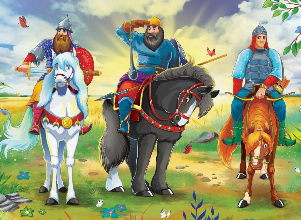 русские богатыри картинки