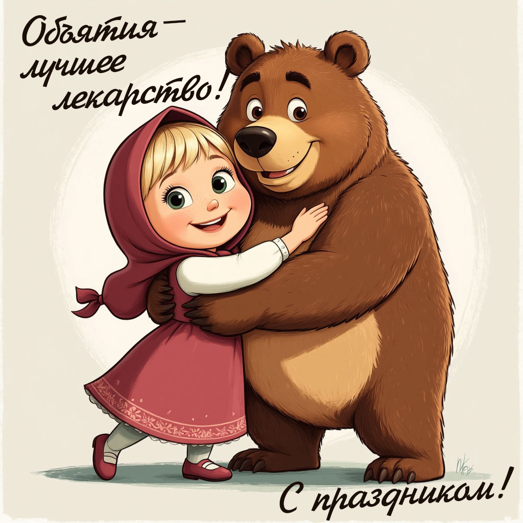 день объятий 21 января 2026